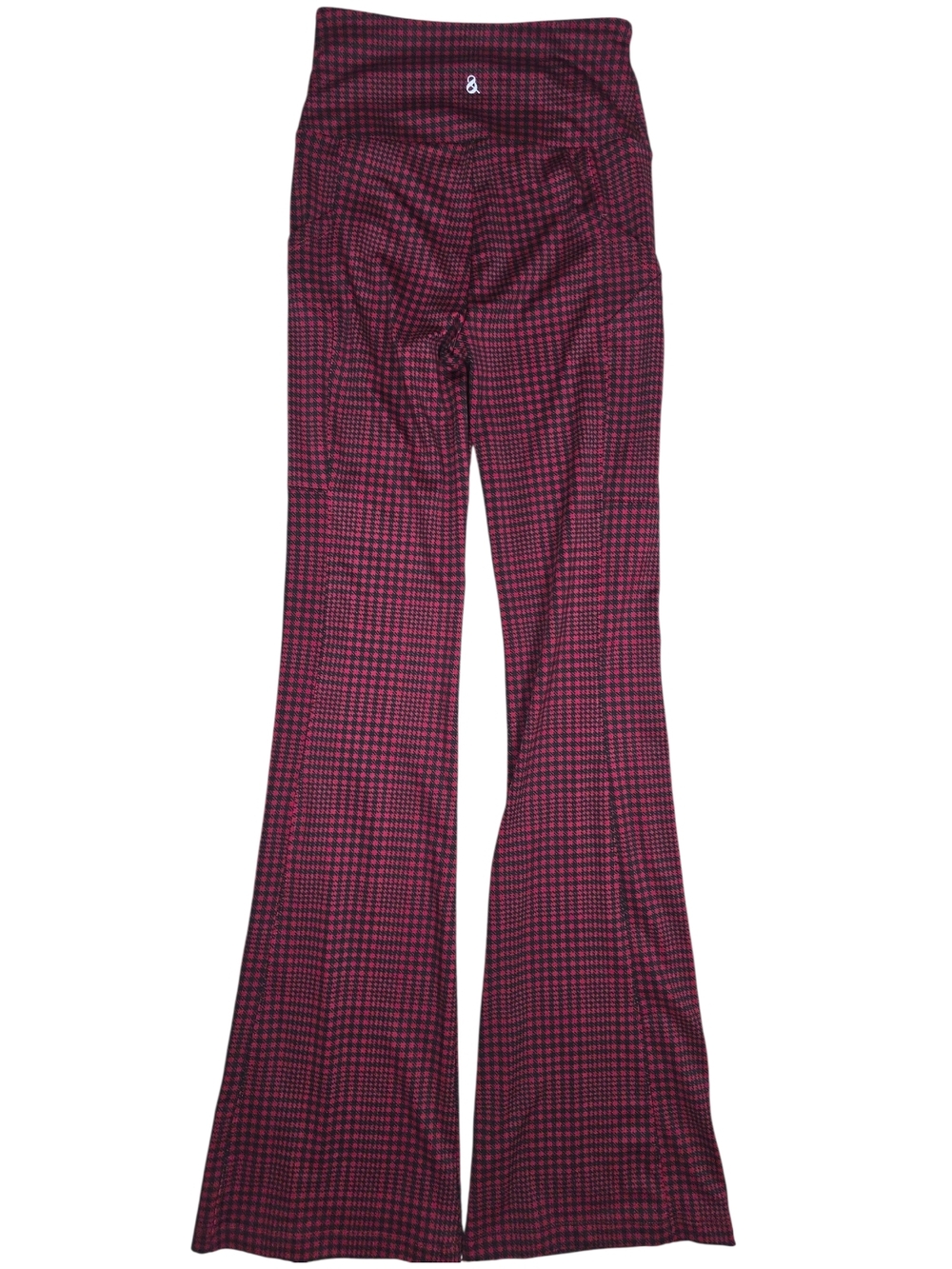 Lou & Grey Red and Black Flared Yoga Pants